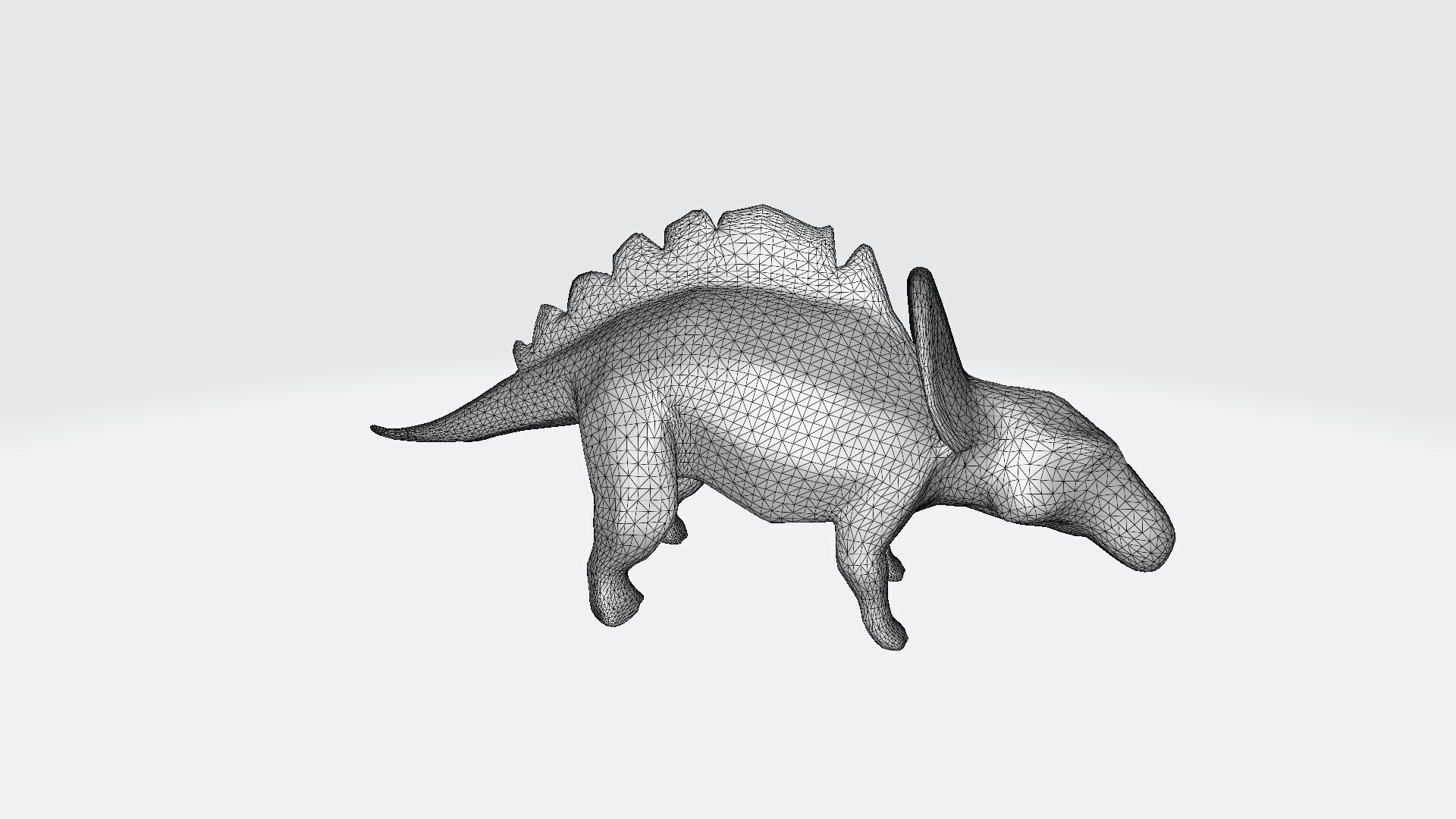 3d Render Parasaurolophus Was A Herbivorous Dinosaur 3D model_7