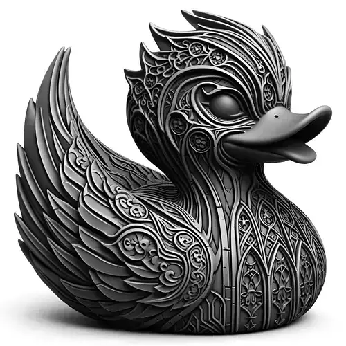 Gothic Rubber Duck