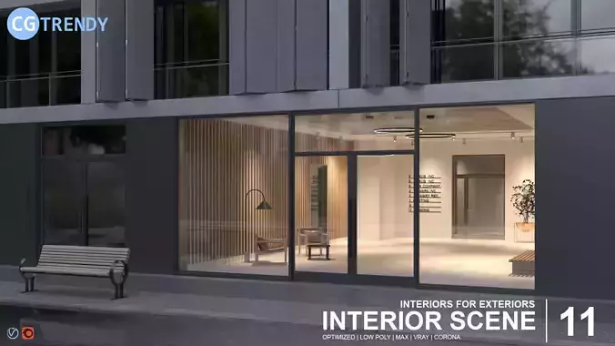 Interior Scene 11 - Lobby Nexus - 3D Interior