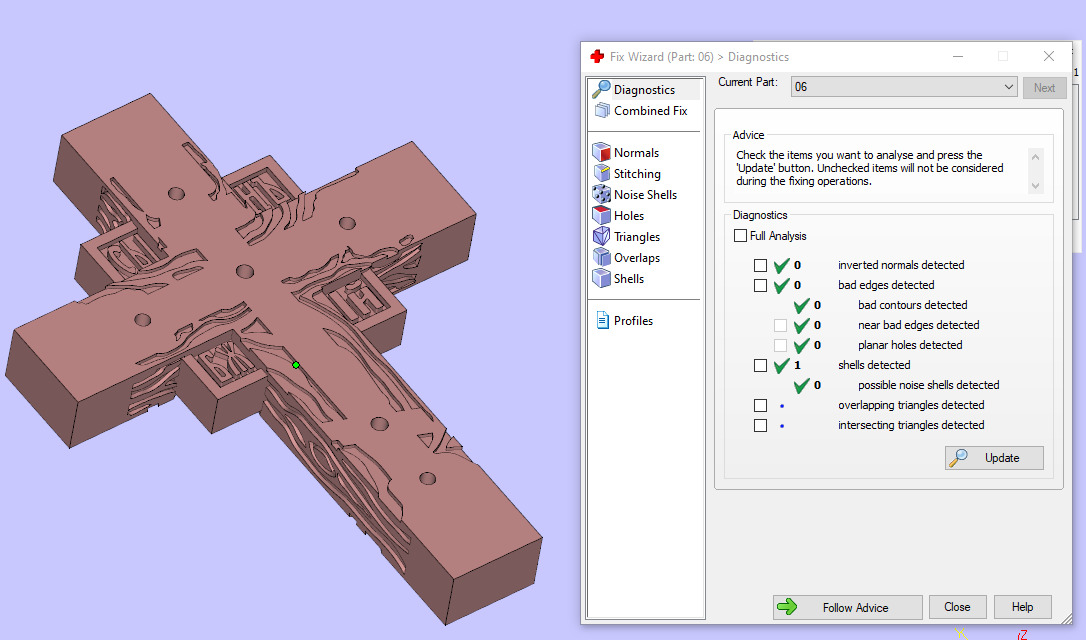 Ortodox cross 3D print model_12