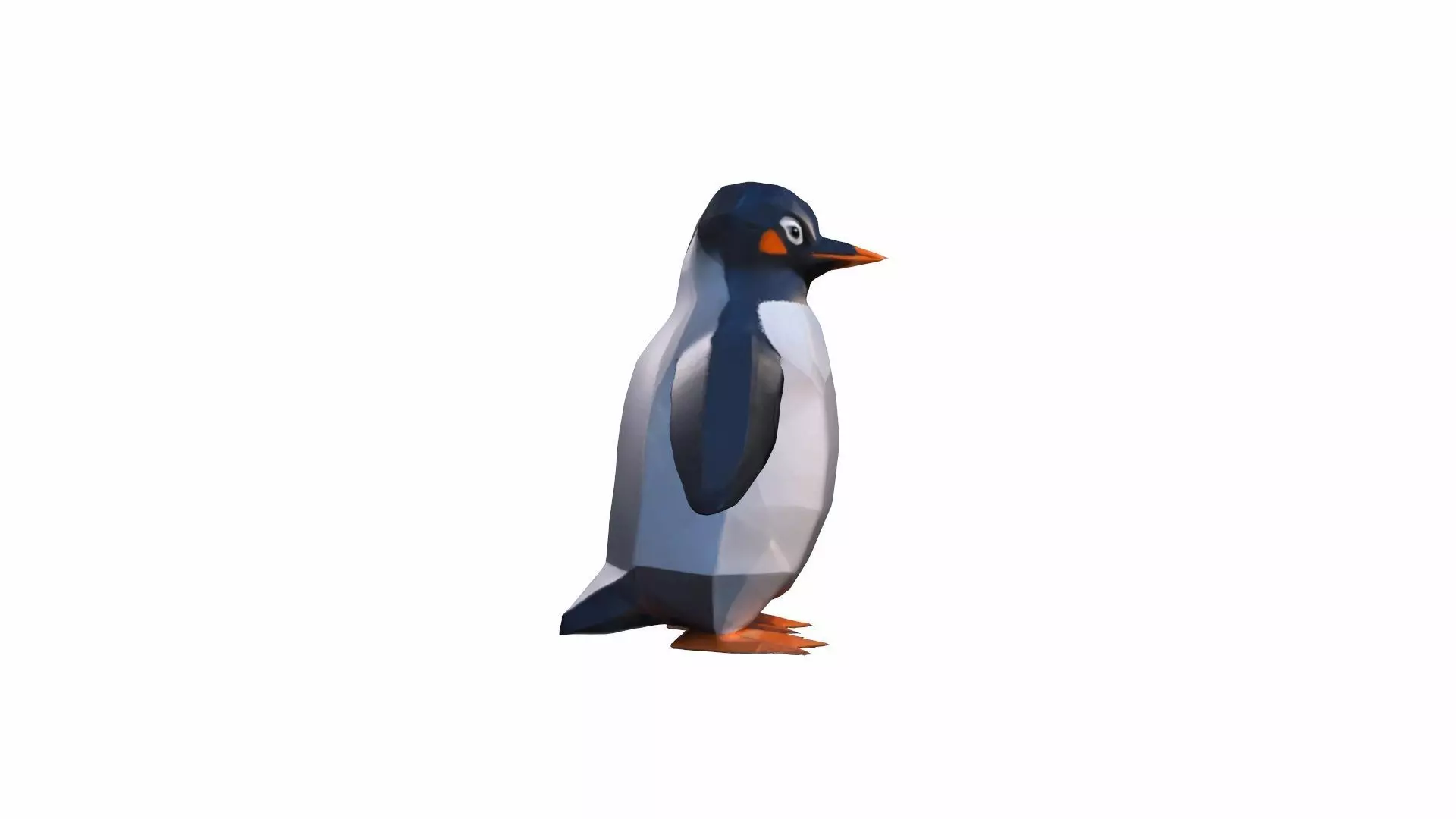 3d Render The Penguin Is A Flightless Bird 3D model_0