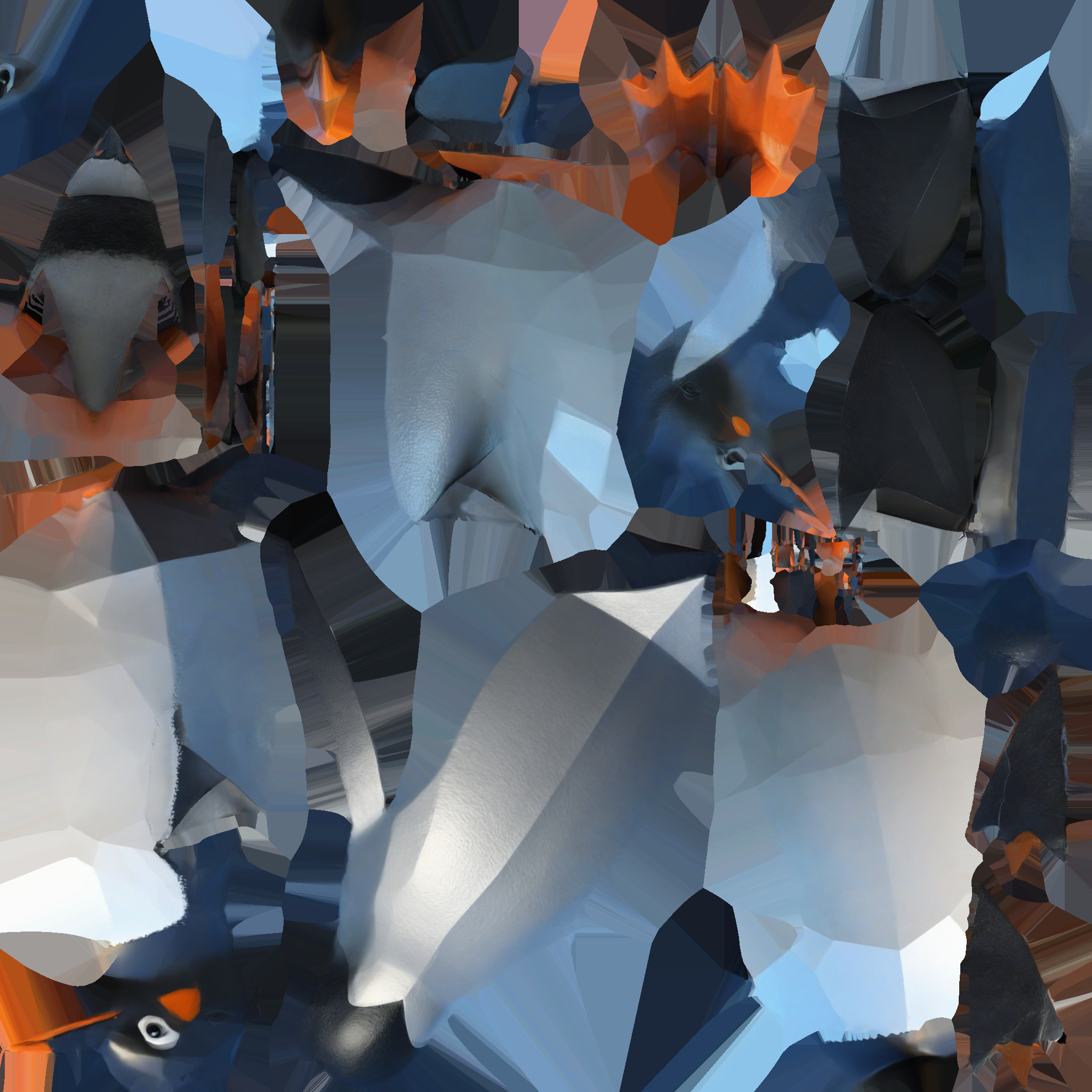 3d Render The Penguin Is A Flightless Bird 3D model_9