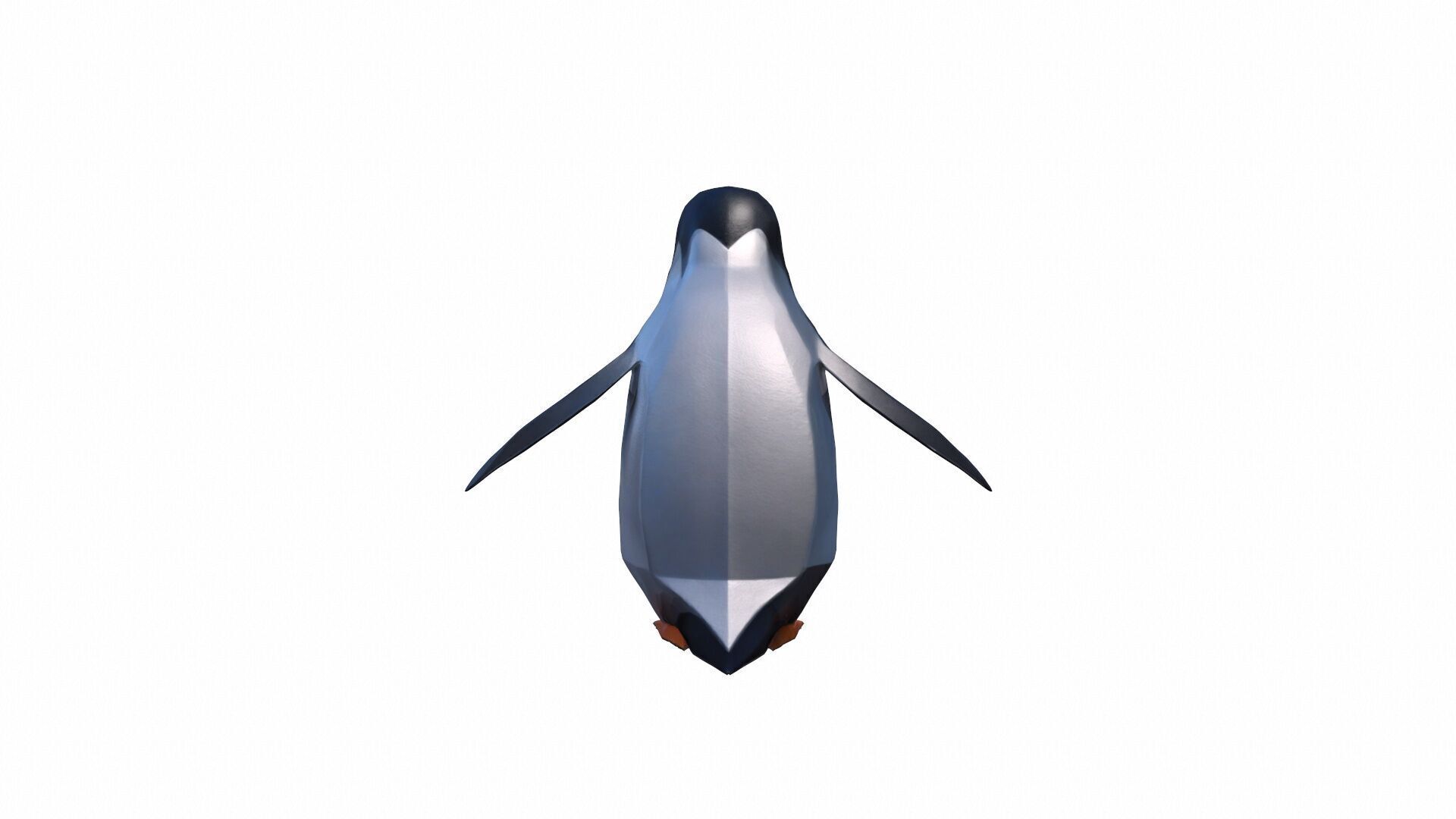 3d Render The Penguin Is A Flightless Bird 3D model_6
