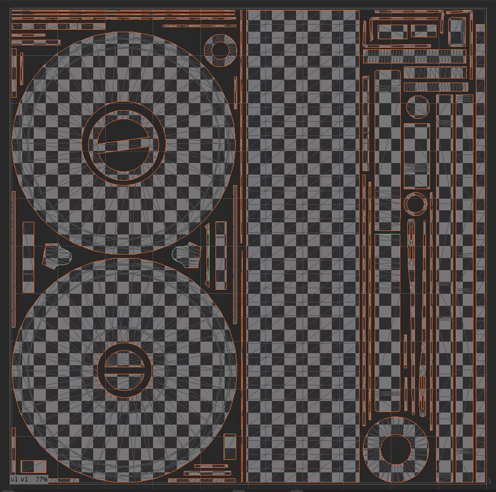 Combat FPV Drone  Kamikaze 7 Inches Low-poly 3D model_22