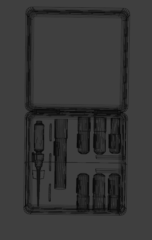 AI2 medical kit Low-poly 3D model_4