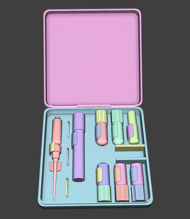 AI2 medical kit Low-poly 3D model_2