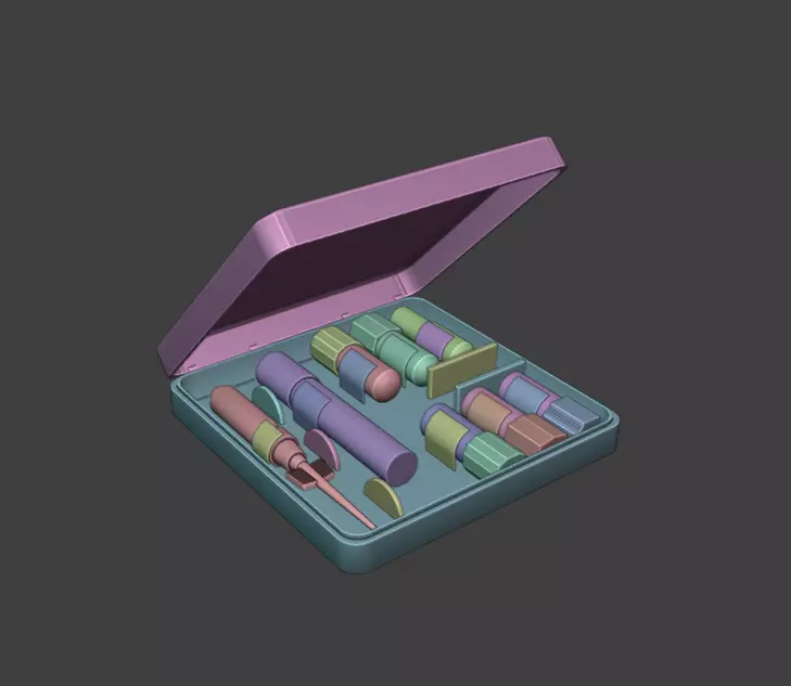 AI2 medical kit Low-poly 3D model_0