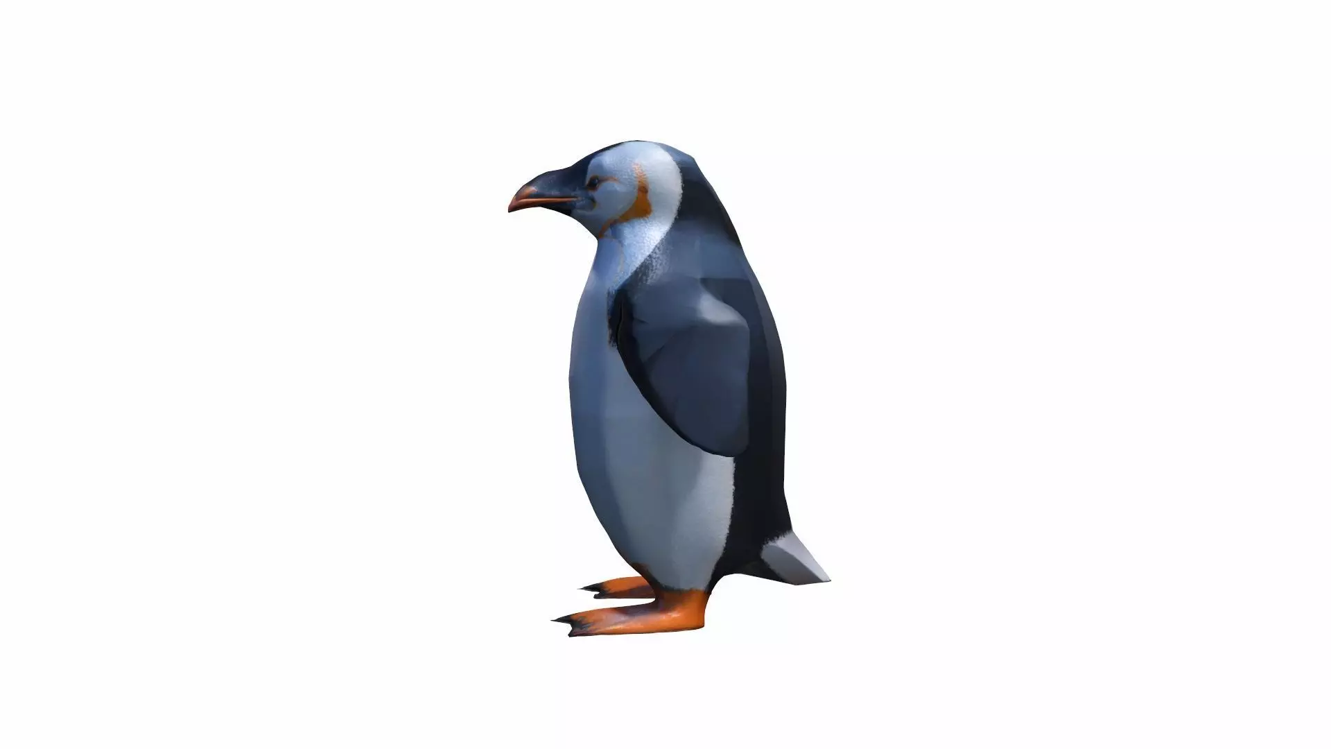 3d Render The Penguin Is A Flightless Bird 3D model_0