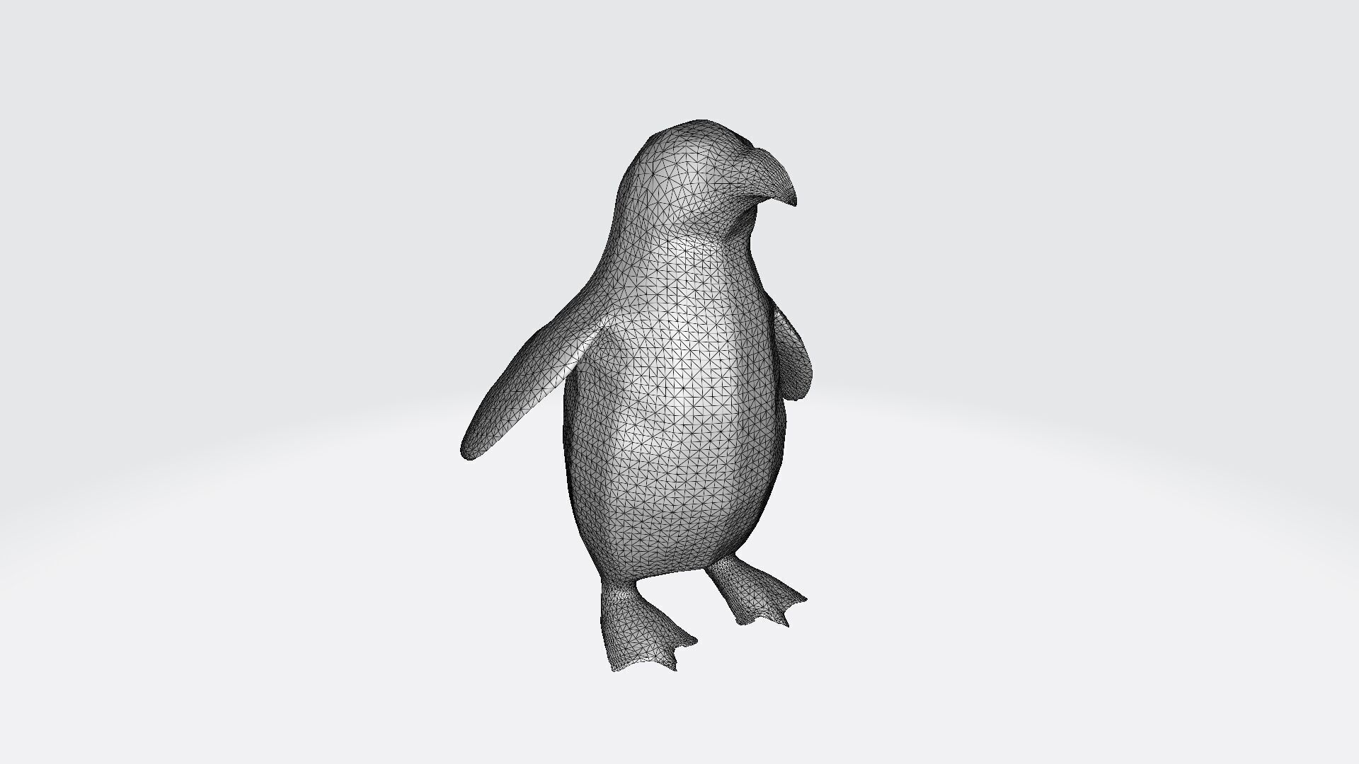 3d Render The Penguin Is A Flightless Bird 3D model_7