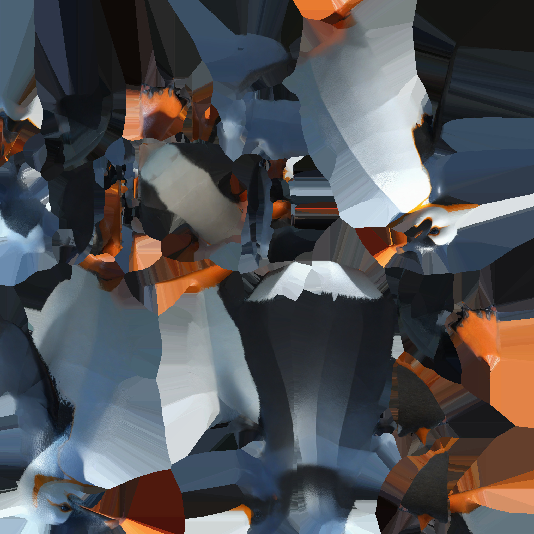 3d Render The Penguin Is A Flightless Bird 3D model_9