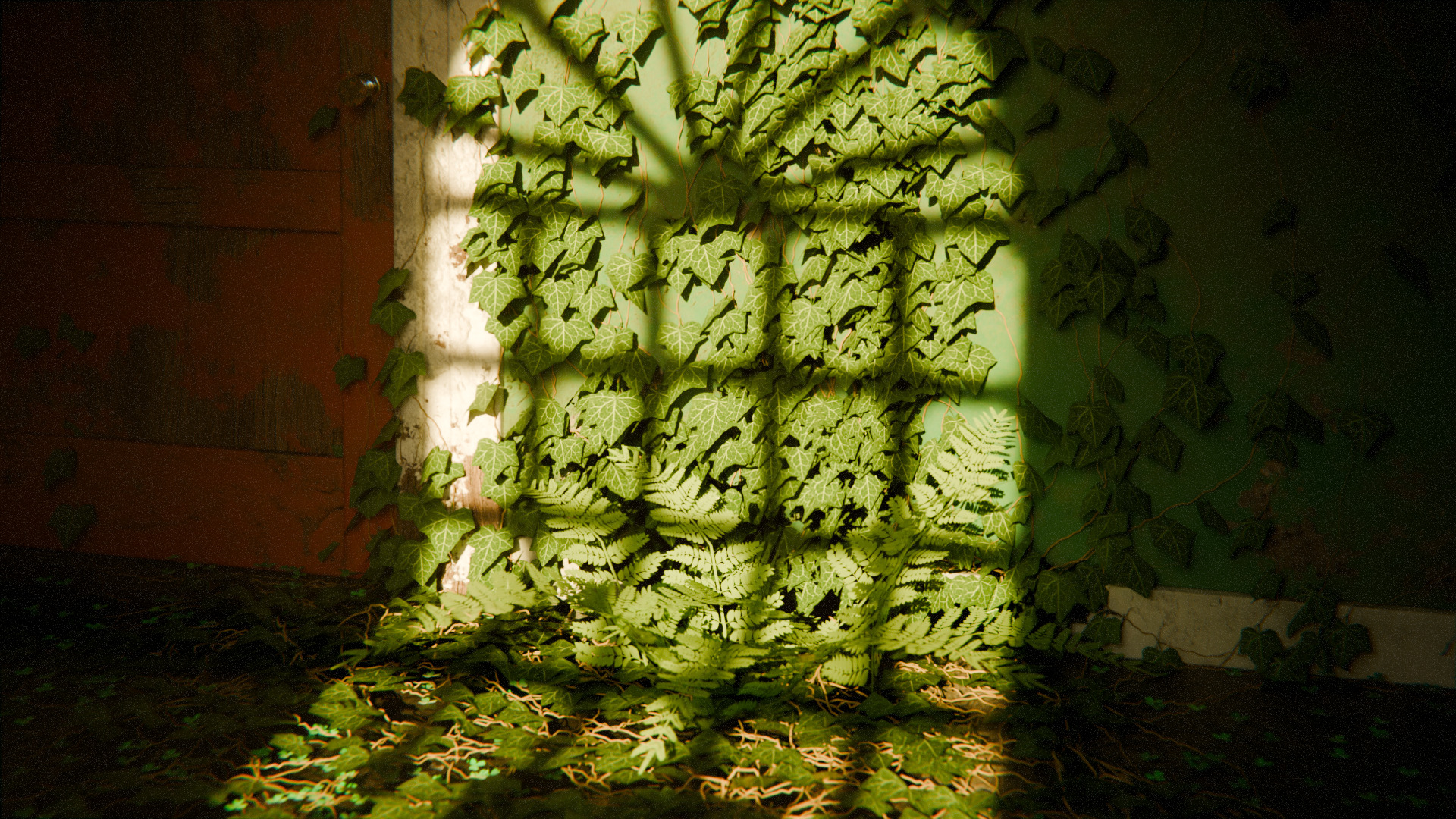 Old Hospital Corridor 3d Scene 3D model_8