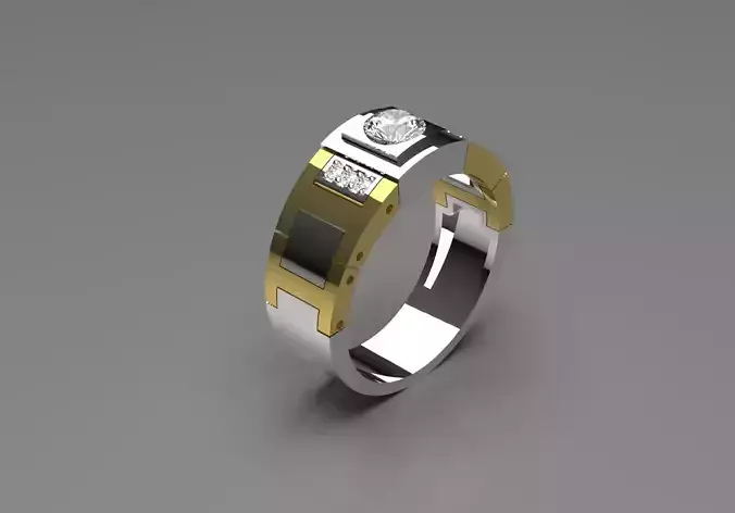 man diamond ring ror0030