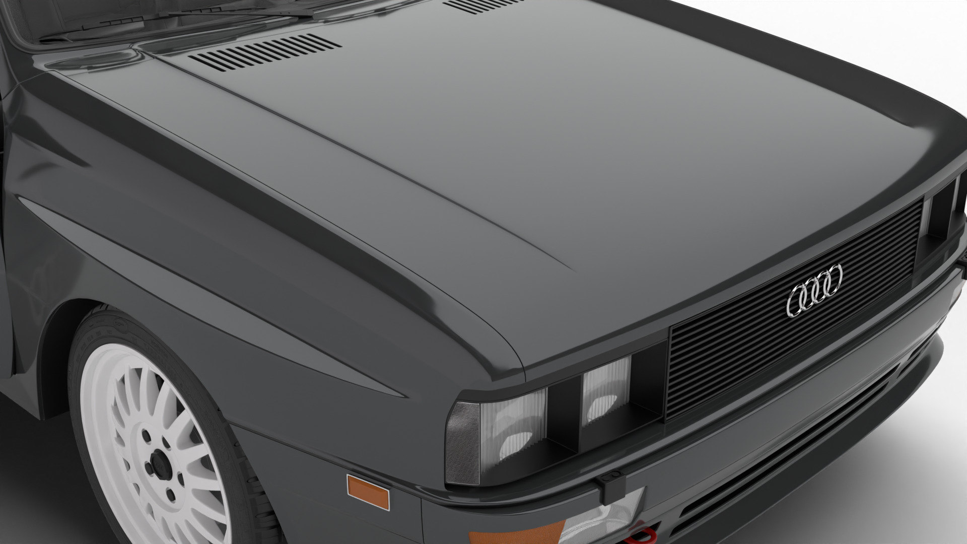 Audi Quattro UR 20v 1980 HQ 3d model 3D model_14