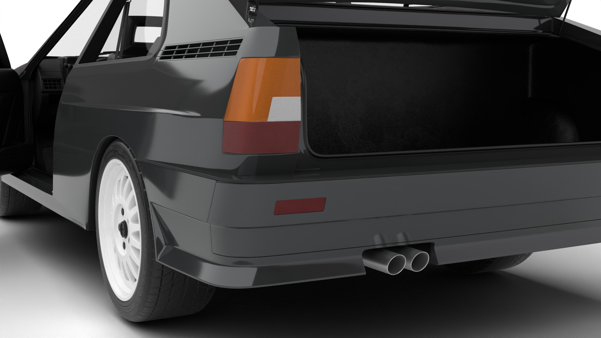 Audi Quattro UR 20v 1980 HQ 3d model 3D model_13