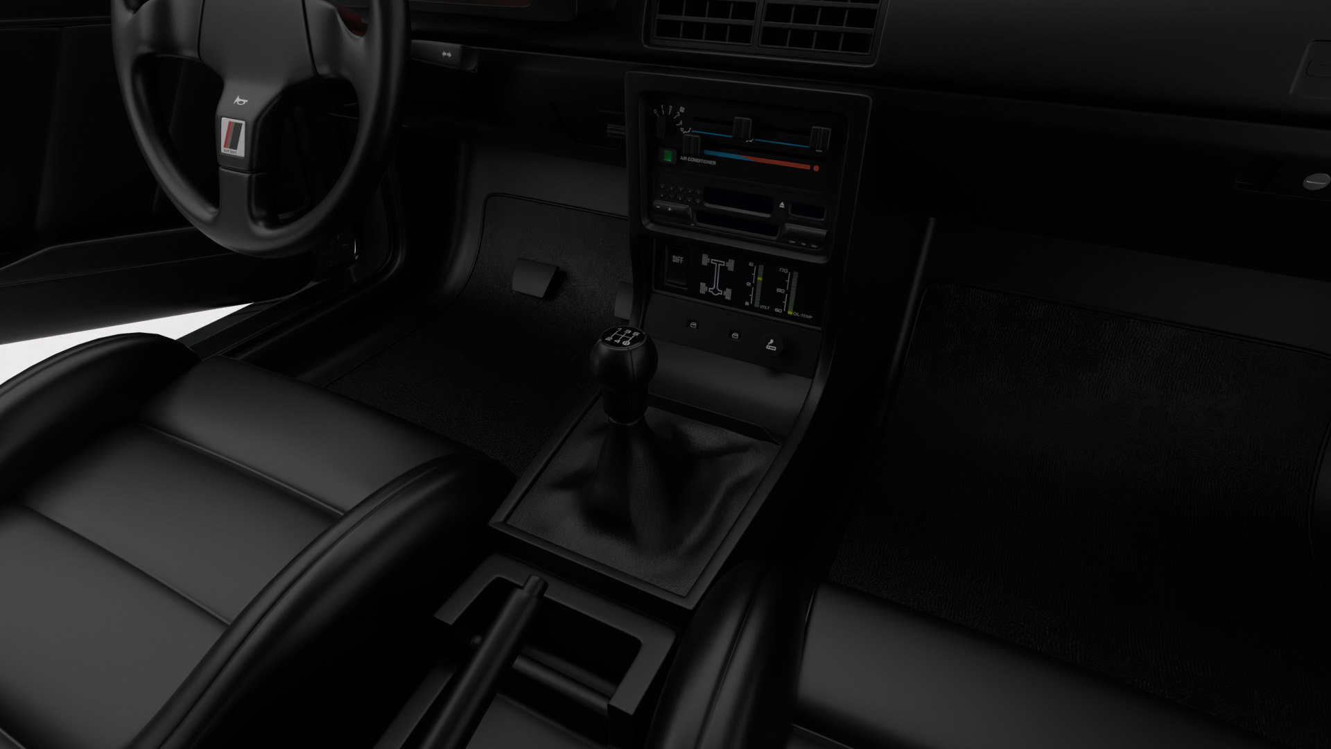 Audi Quattro UR 20v 1980 HQ 3d model 3D model_17