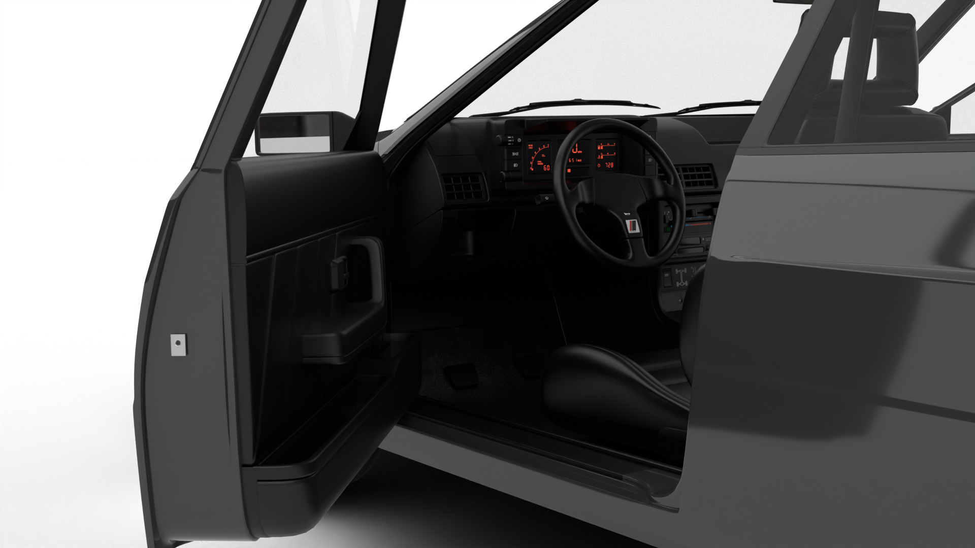 Audi Quattro UR 20v 1980 HQ 3d model 3D model_10