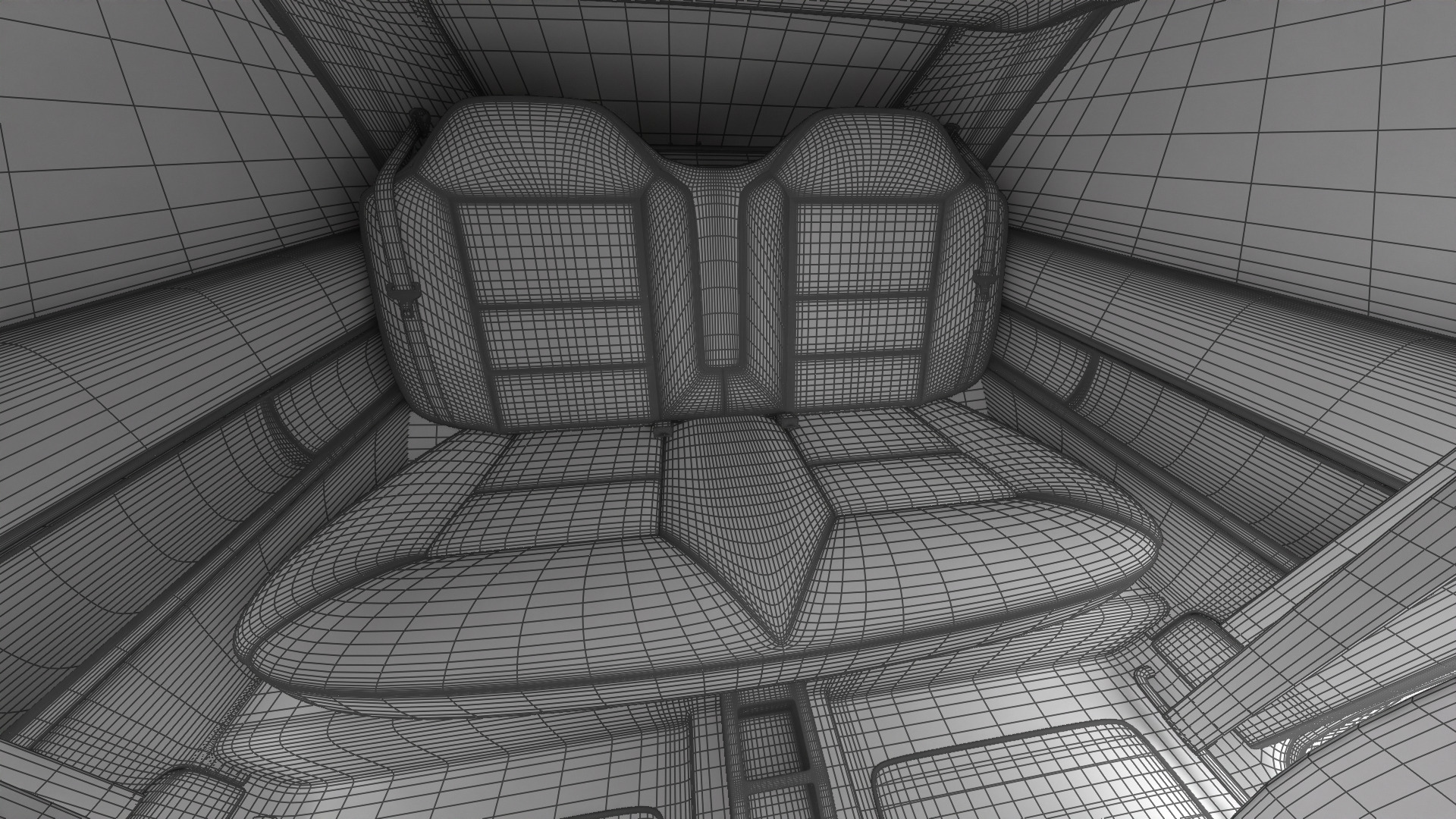 Audi Quattro UR 20v 1980 HQ 3d model 3D model_38