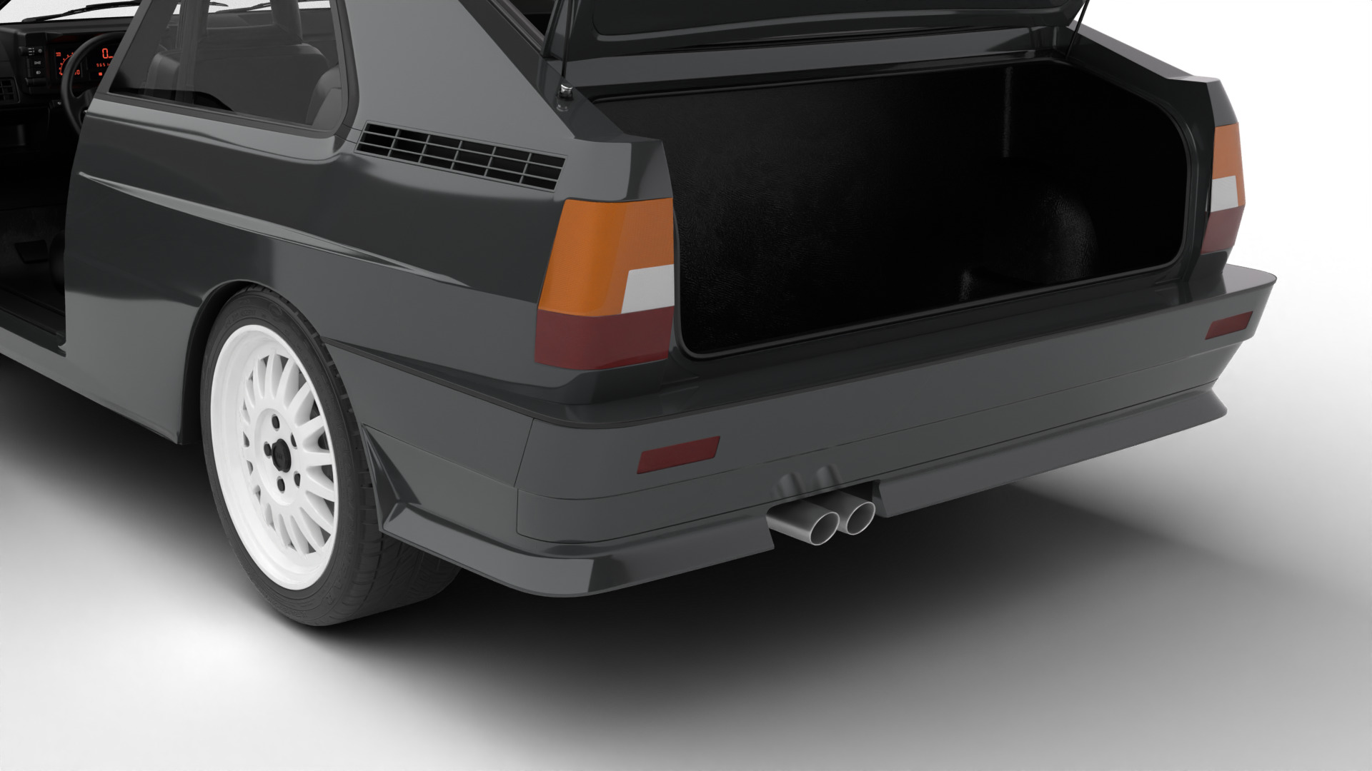 Audi Quattro UR 20v 1980 HQ 3d model 3D model_2