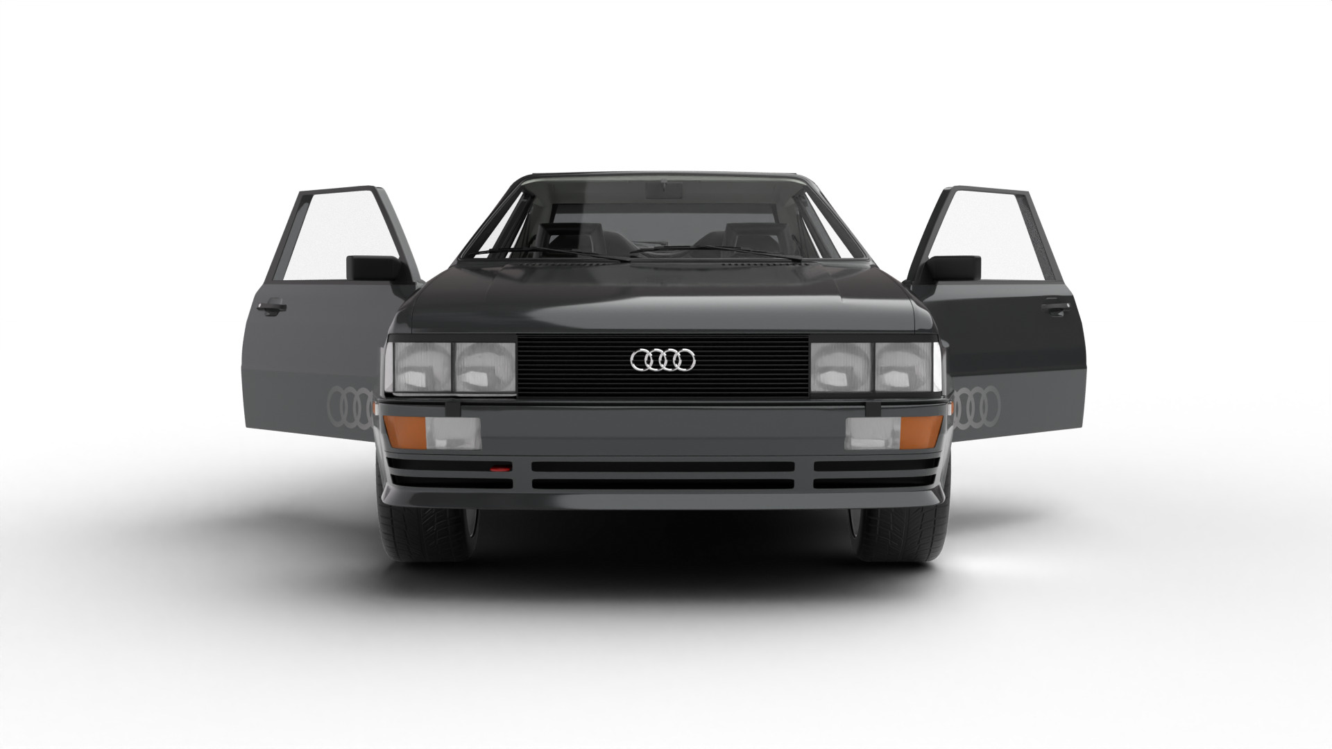 Audi Quattro UR 20v 1980 HQ 3d model 3D model_4