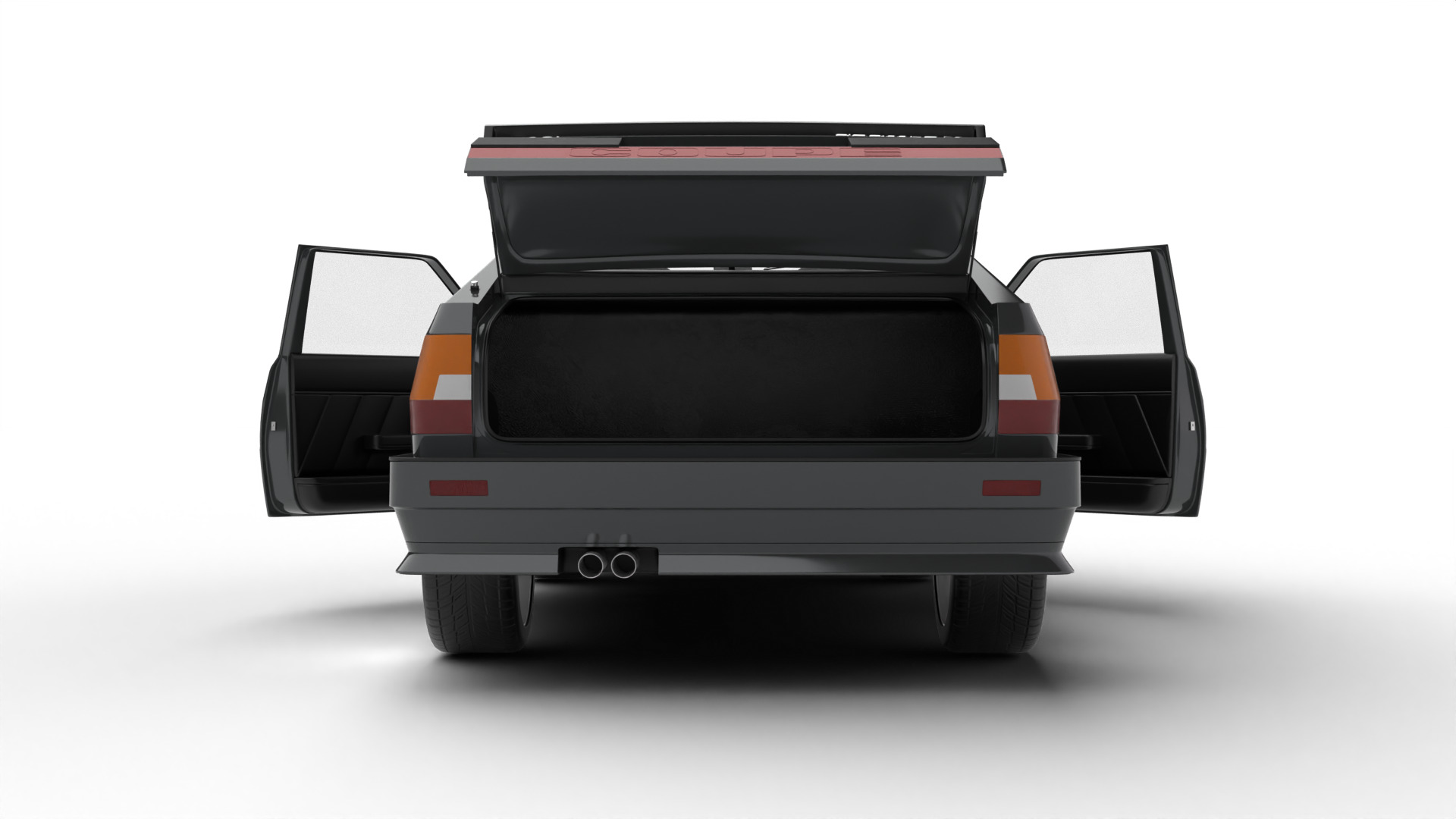 Audi Quattro UR 20v 1980 HQ 3d model 3D model_20