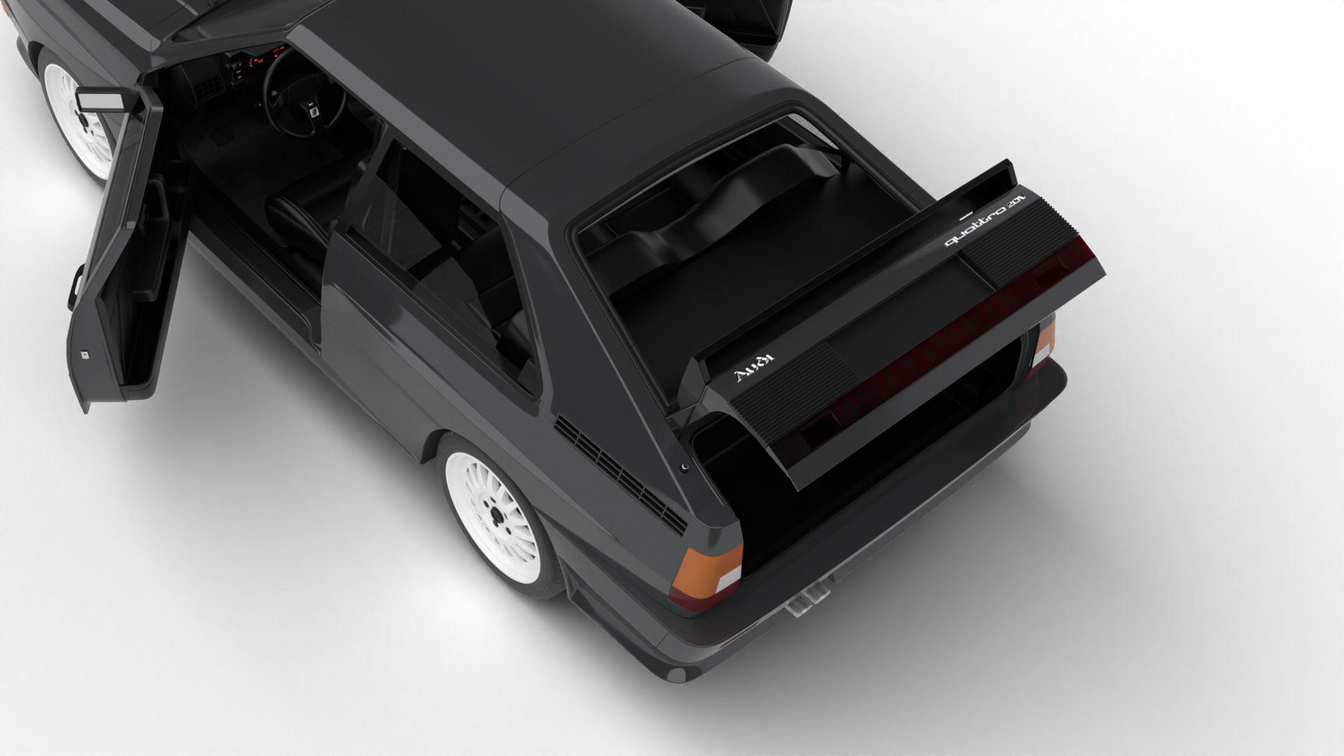 Audi Quattro UR 20v 1980 HQ 3d model 3D model_3