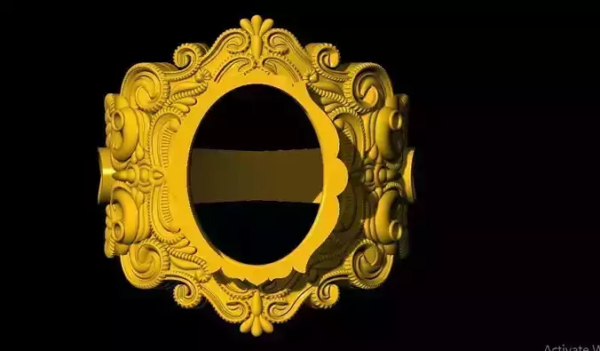 cocktail ring 3dm file