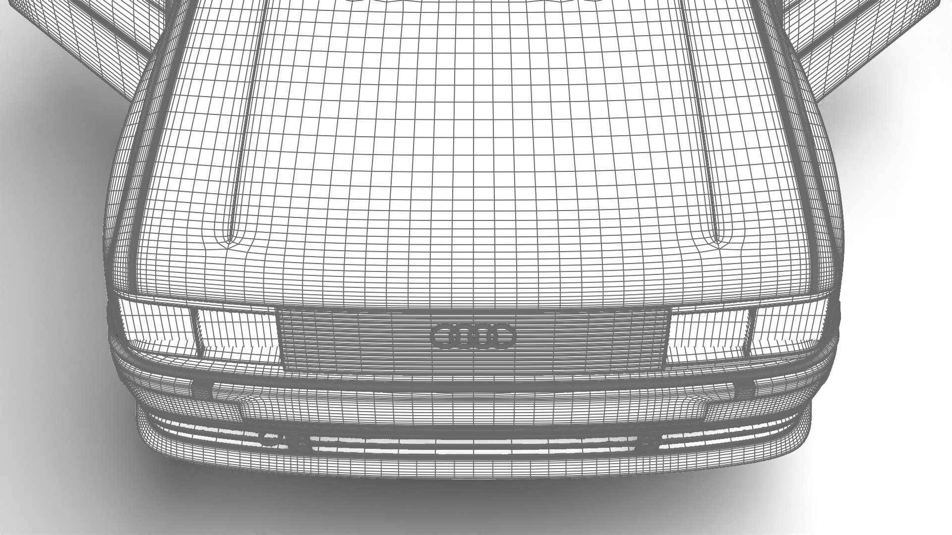 Audi Quattro UR 20v 1980 HQ 3d model 3D model_37