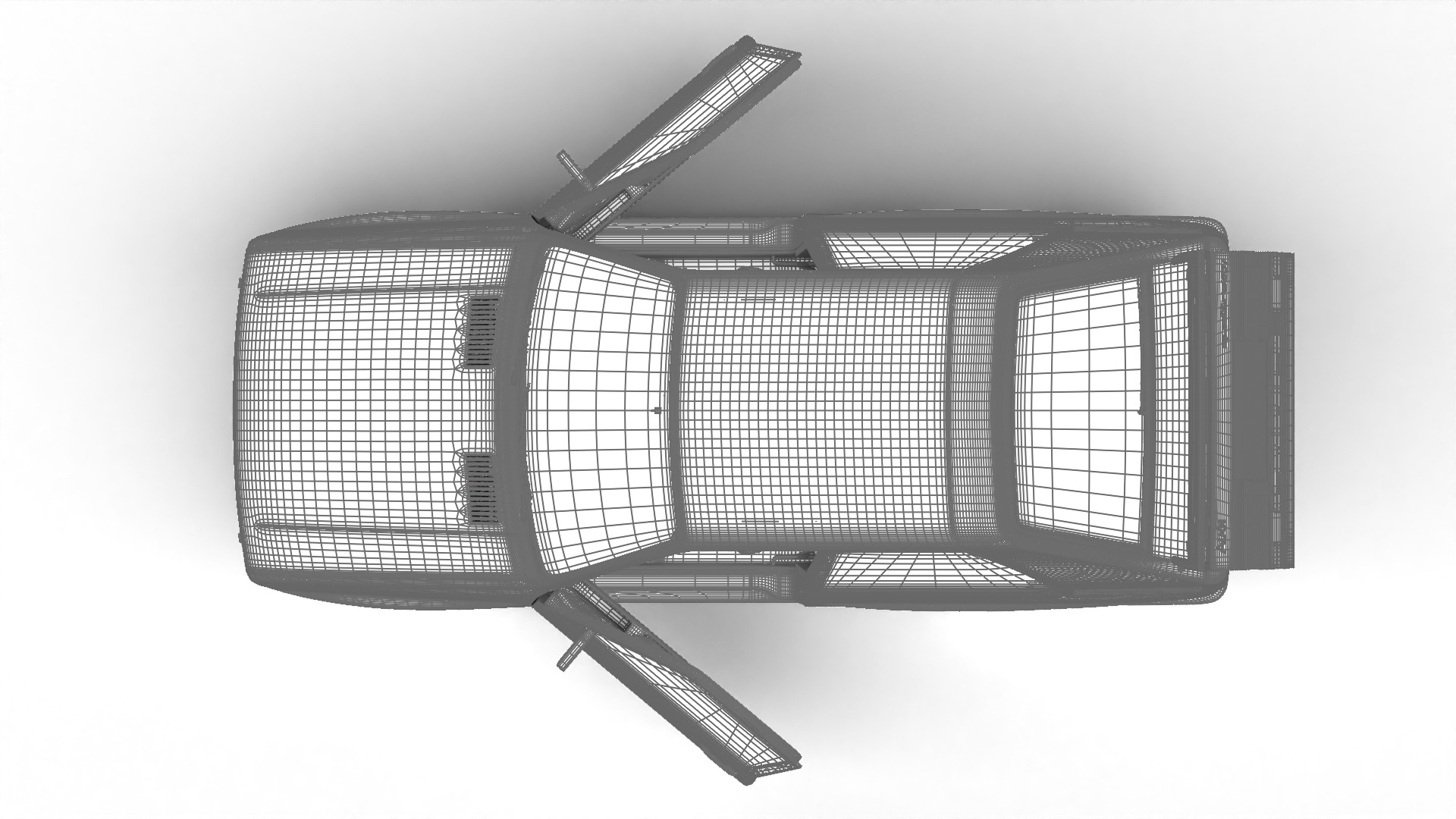 Audi Quattro UR 20v 1980 HQ 3d model 3D model_34
