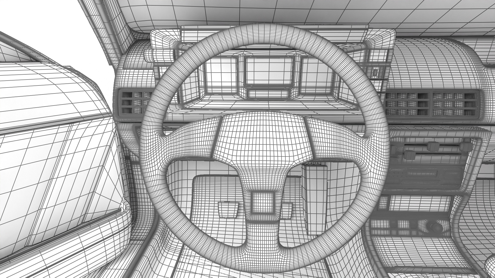 Audi Quattro UR 20v 1980 HQ 3d model 3D model_44