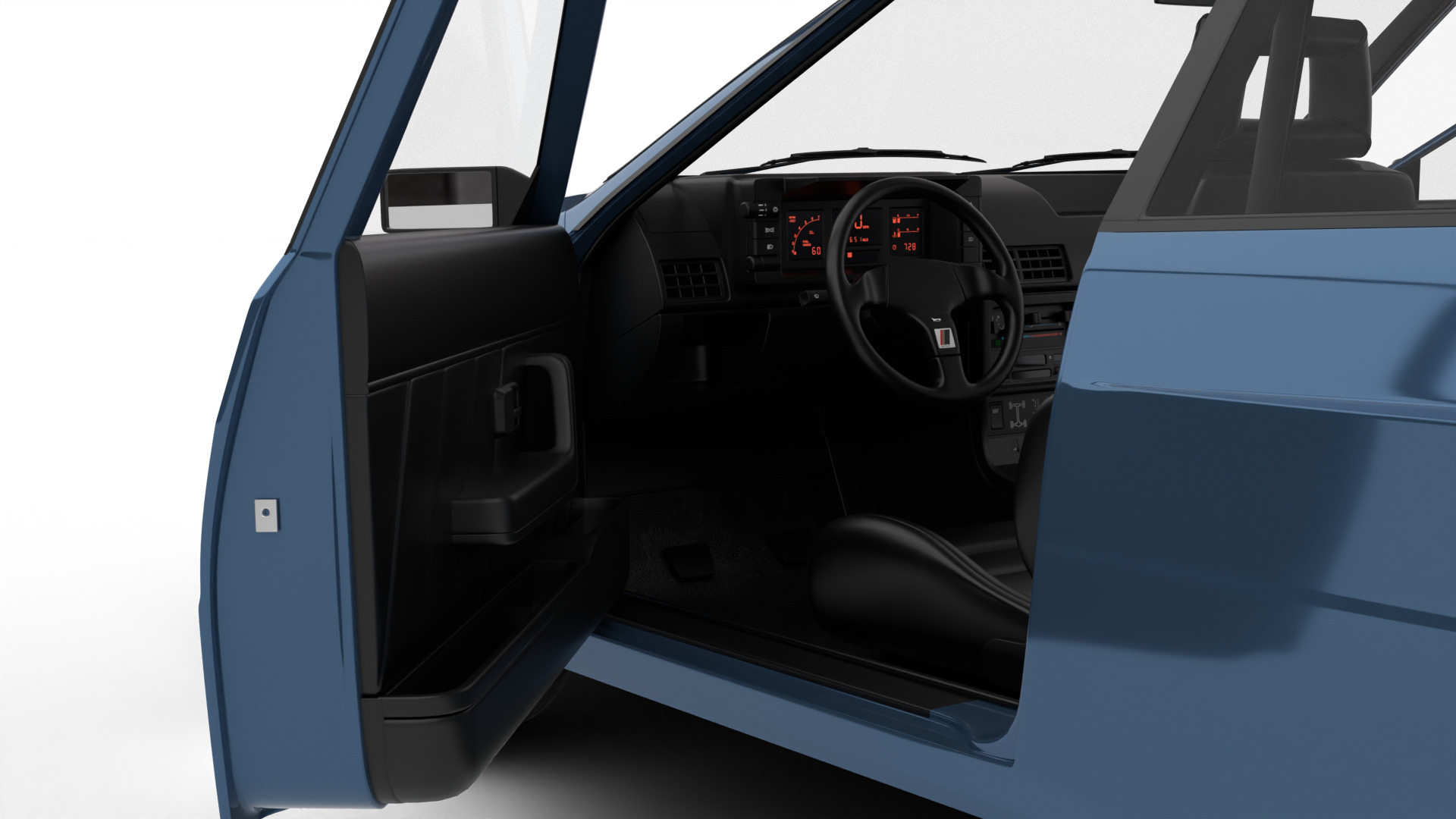 Audi Quattro UR 20v 1980 HQ 3d model 3D model_13