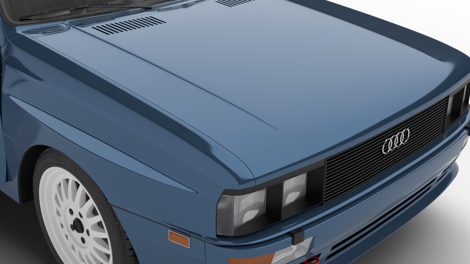 Audi Quattro UR 20v 1980 HQ 3d model 3D model_23