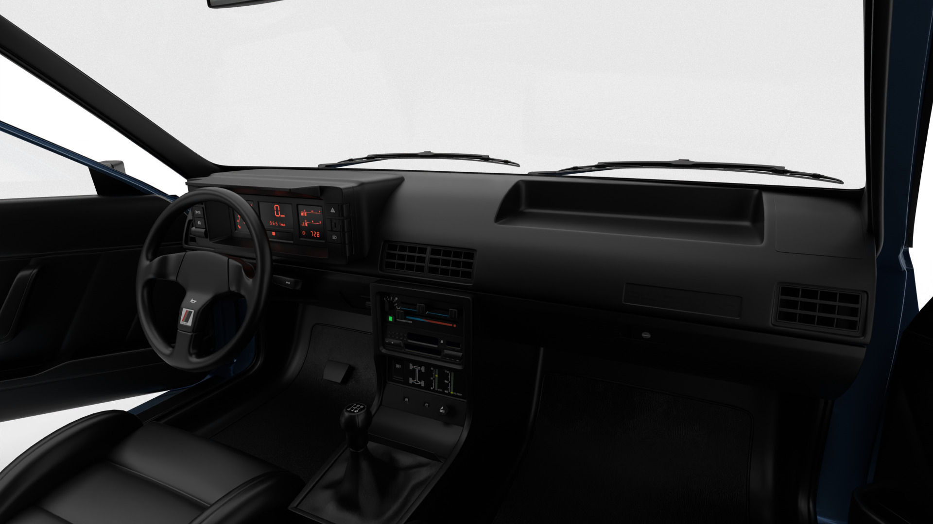 Audi Quattro UR 20v 1980 HQ 3d model 3D model_18