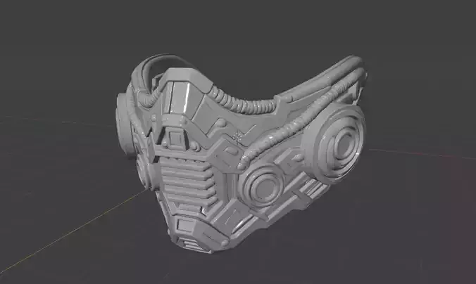 Mad Facial Wearable Mask 3D Printable