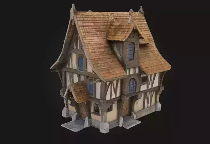 Medieval Cottage Model Timeless Charm of Rustic Living