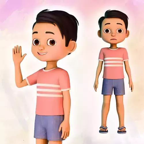 Cute Little Kid character 