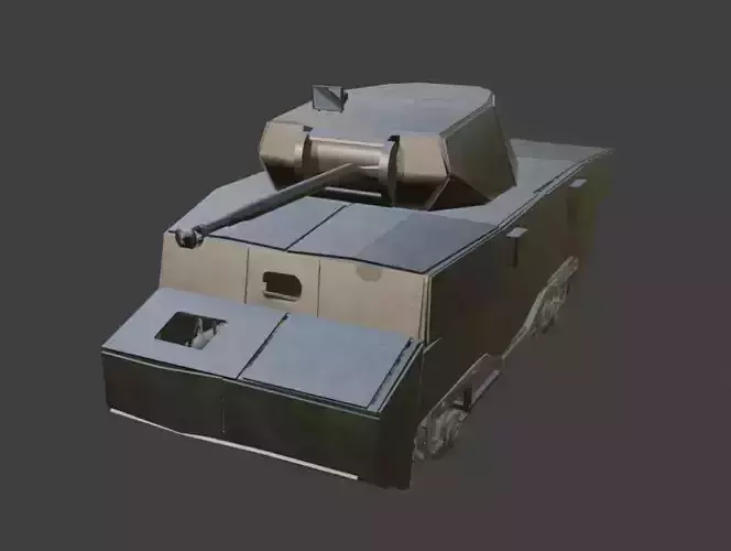 Panzer train tank