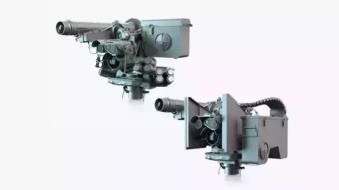 M151 Protector and M153 CROWS RWS Set 3D Model Collection