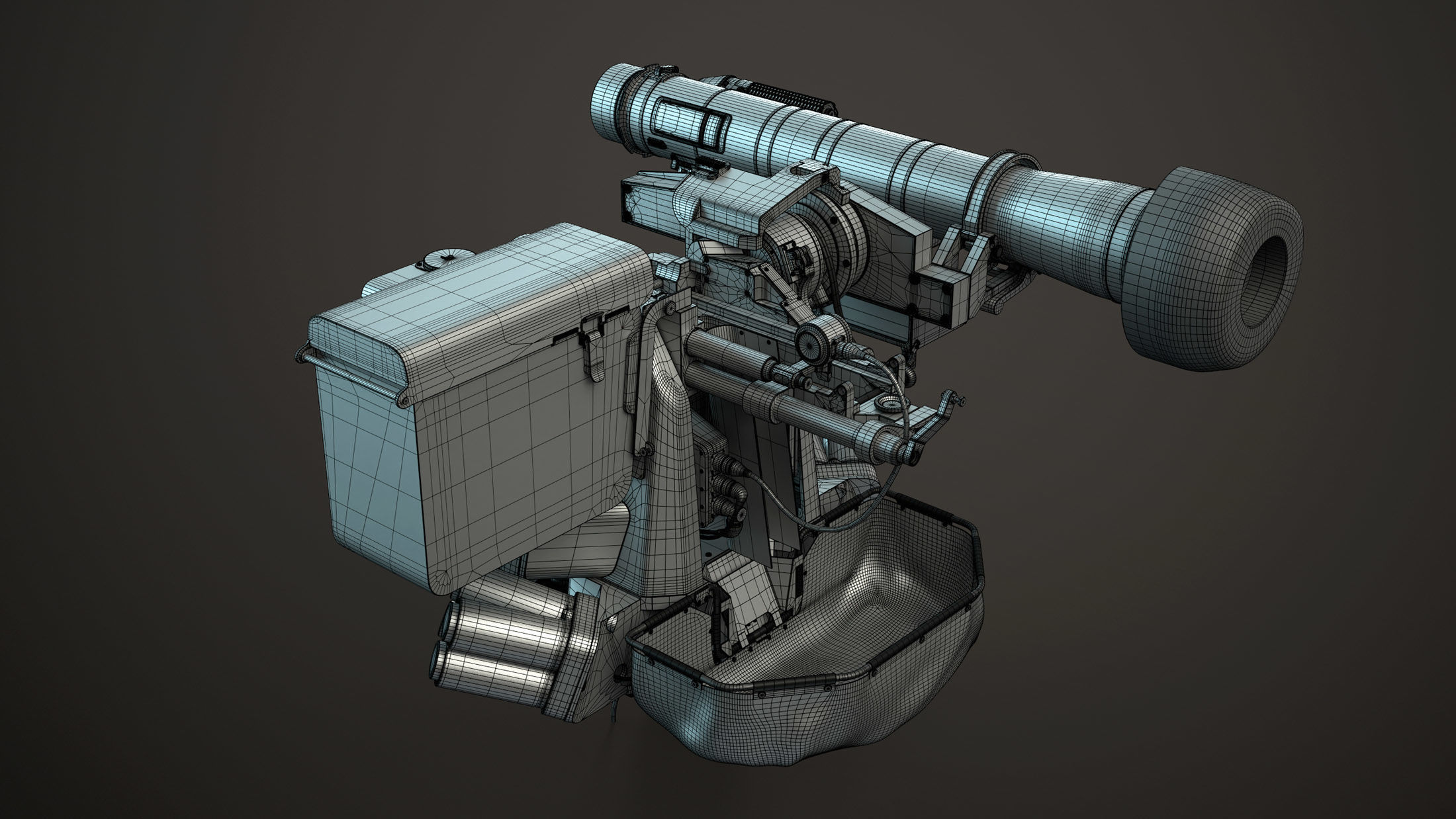 M151 Protector and M153 CROWS RWS Set 3D Model Collection_17