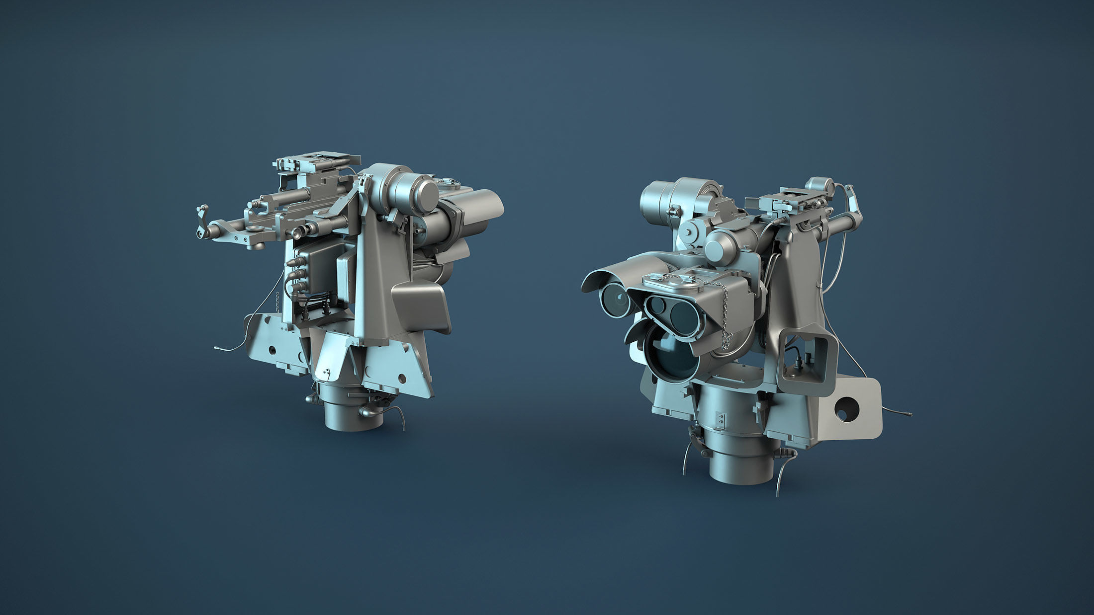 M151 Protector and M153 CROWS RWS Set 3D Model Collection_26