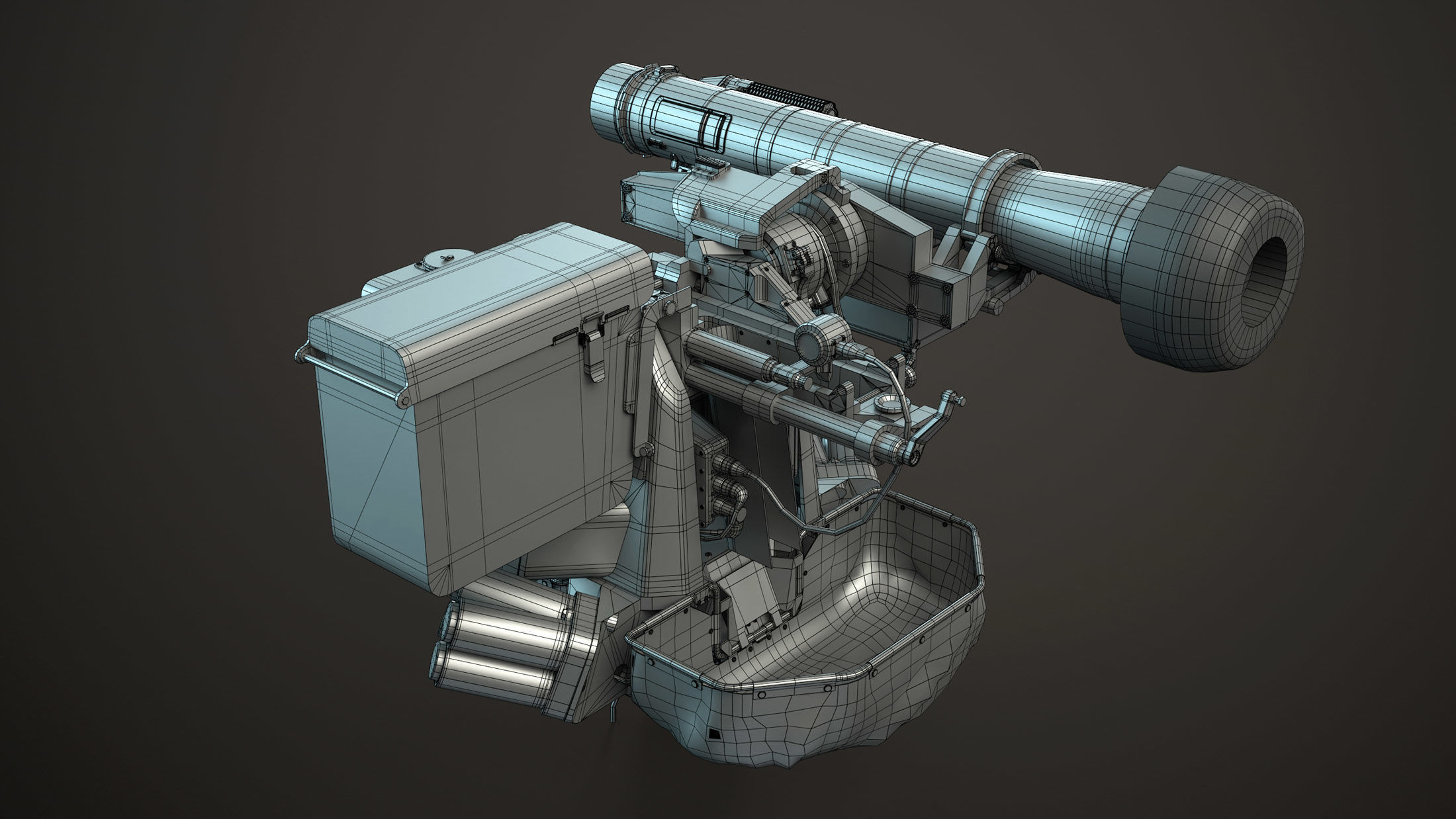 M151 Protector and M153 CROWS RWS Set 3D Model Collection_16