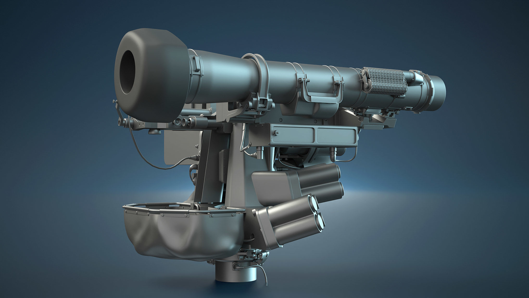 M151 Protector and M153 CROWS RWS Set 3D Model Collection_6