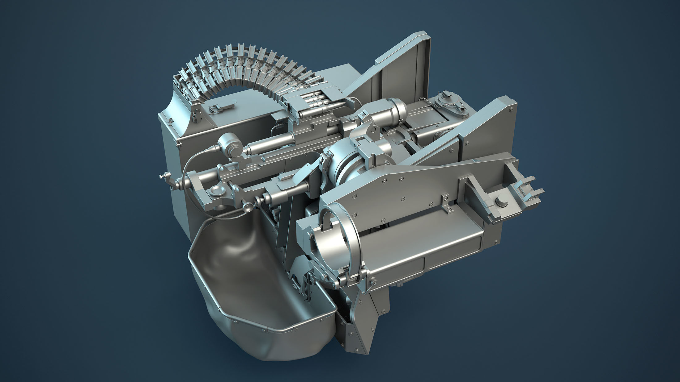 M151 Protector and M153 CROWS RWS Set 3D Model Collection_22