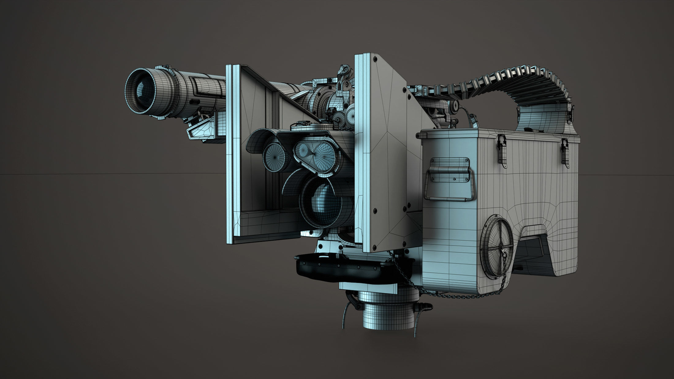 M151 Protector and M153 CROWS RWS Set 3D Model Collection_29