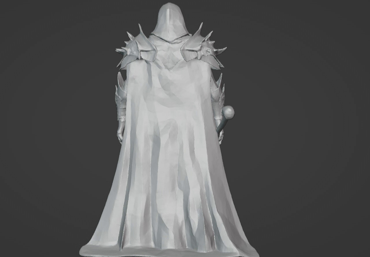 The Beast Slayer Knight - 3D Printable Fantasy Warrior STL Model 3D print model_25