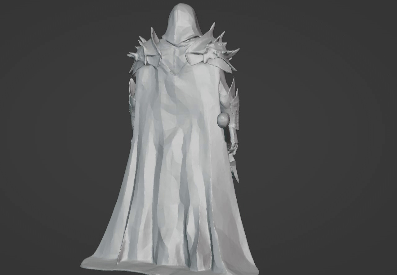 The Beast Slayer Knight - 3D Printable Fantasy Warrior STL Model 3D print model_23