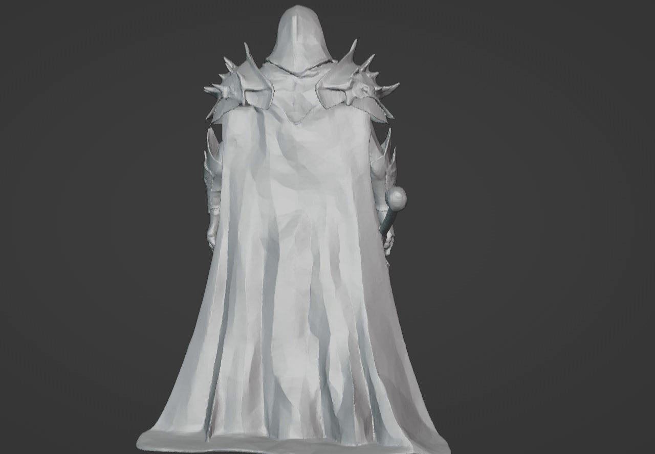 The Beast Slayer Knight - 3D Printable Fantasy Warrior STL Model 3D print model_24