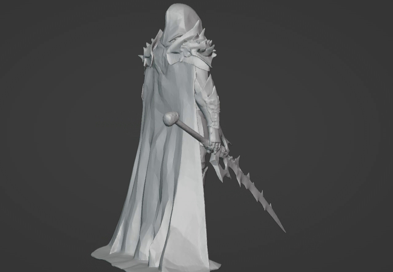 The Beast Slayer Knight - 3D Printable Fantasy Warrior STL Model 3D print model_19