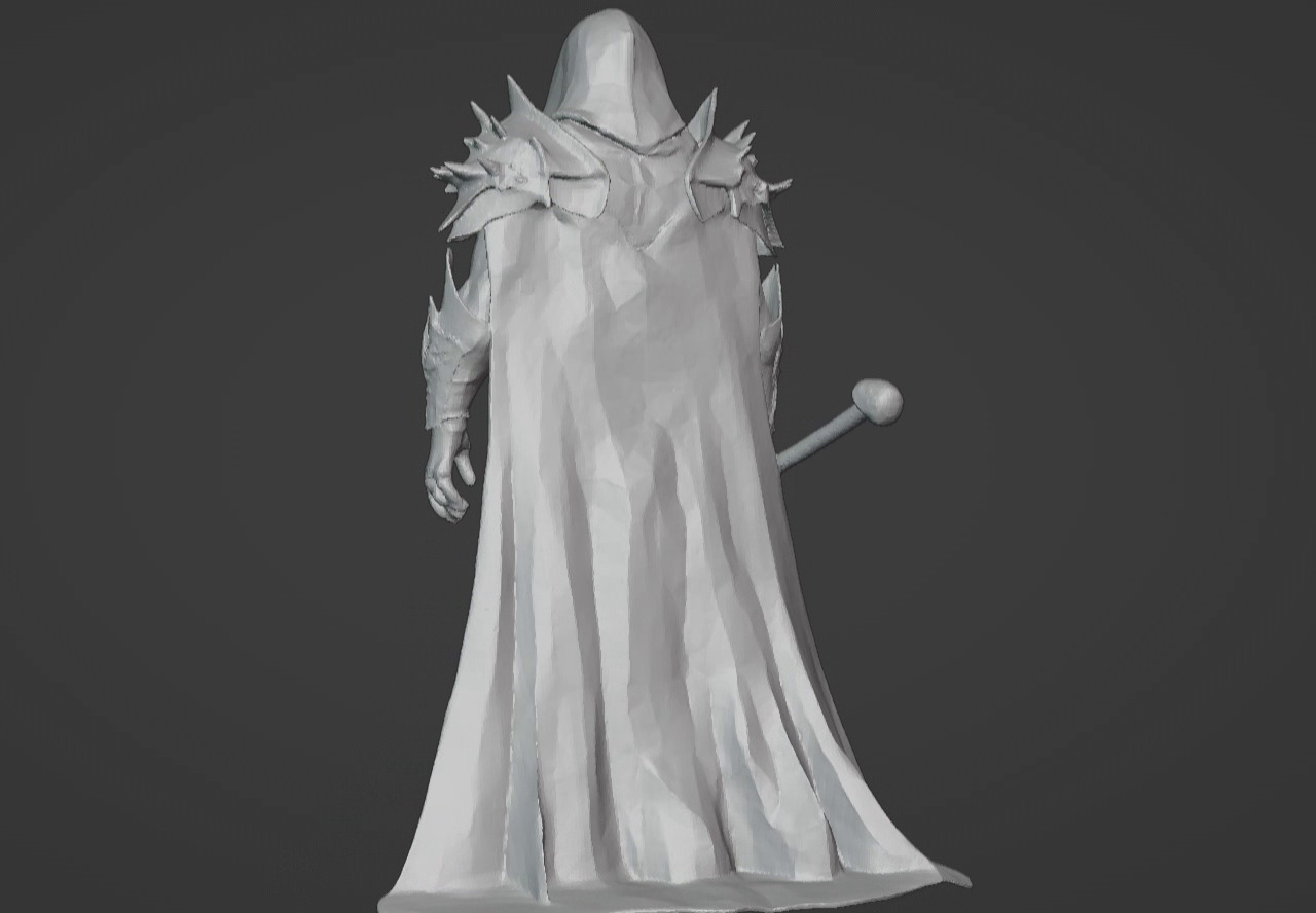 The Beast Slayer Knight - 3D Printable Fantasy Warrior STL Model 3D print model_28