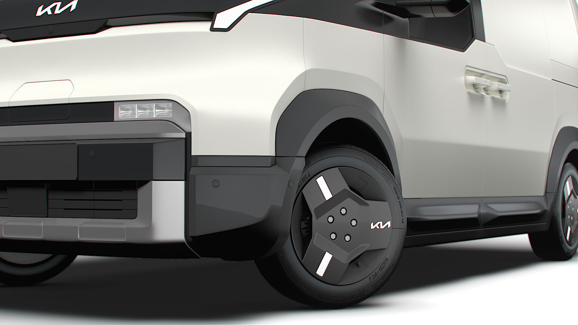 KIA PV5 cargo L2H1 UKspec 2025 3D model_11