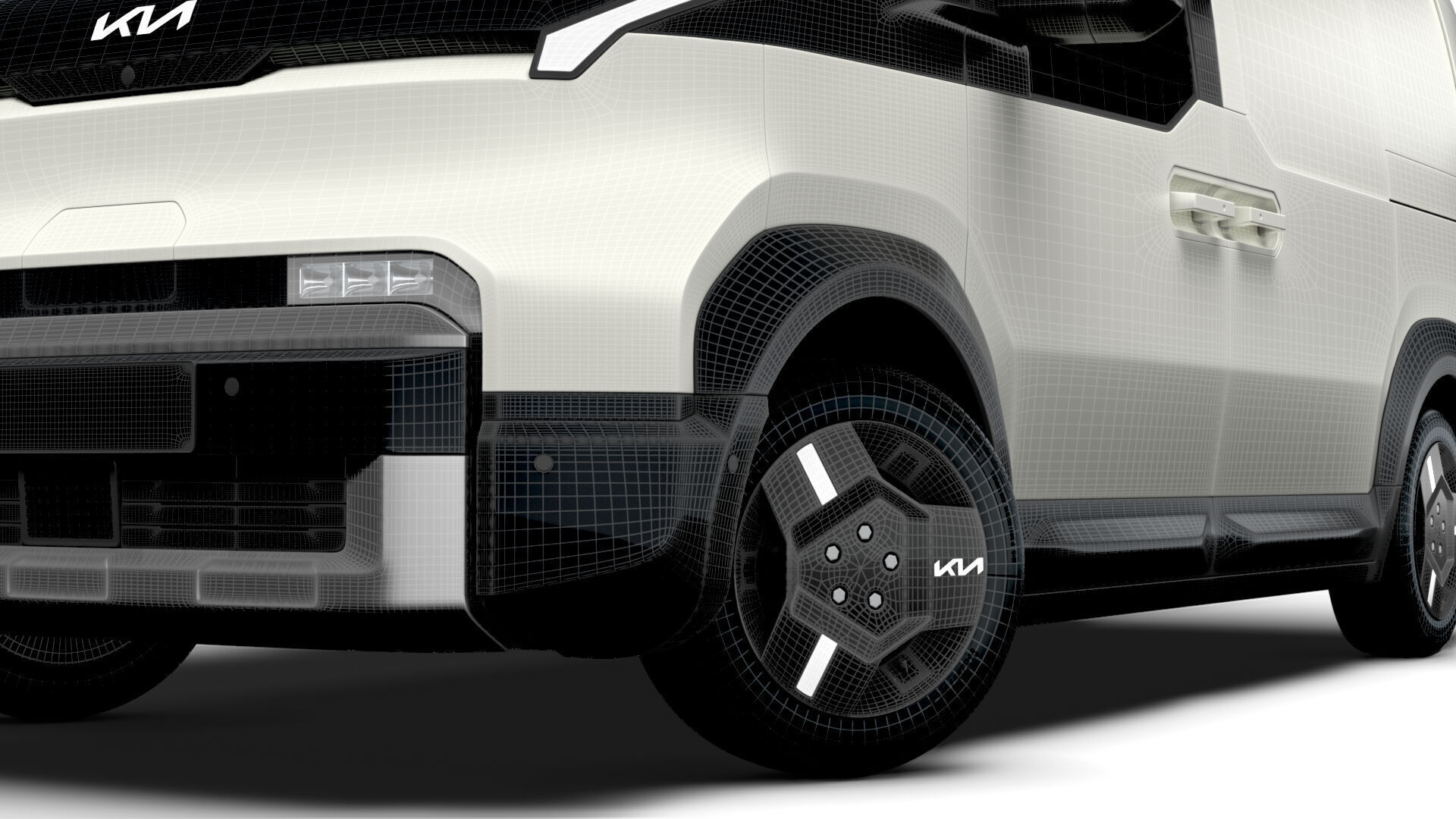 KIA PV5 cargo L2H1 UKspec 2025 3D model_25